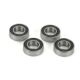 Losi 8x16mm Sealed Ball Bearing (4): 8X 8XE (LOS-5156)