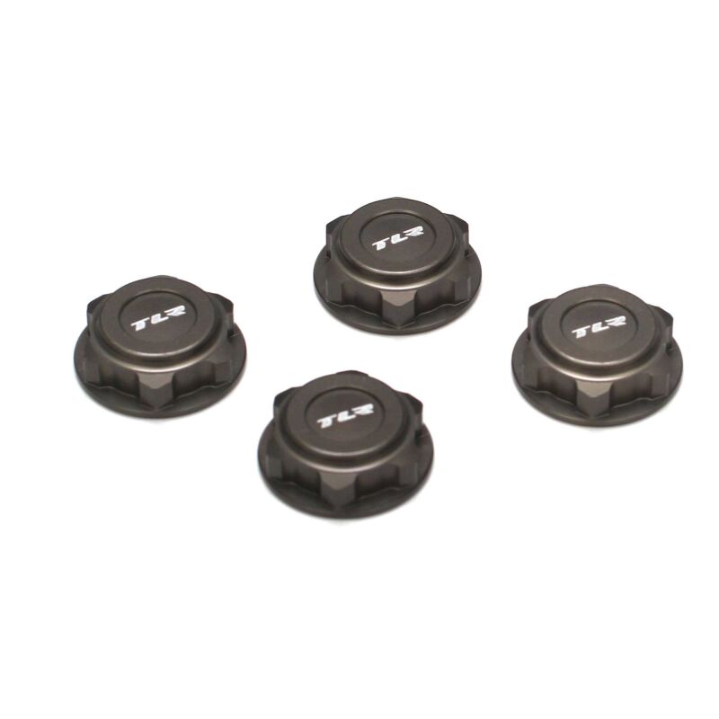 Losi Covered 17mm Wheel Nuts Aluminum: 8B/8T 2.0 (LOS-5201)