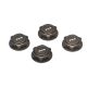 Losi Covered 17mm Wheel Nuts Aluminum: 8B/8T 2.0 (LOS-5201)