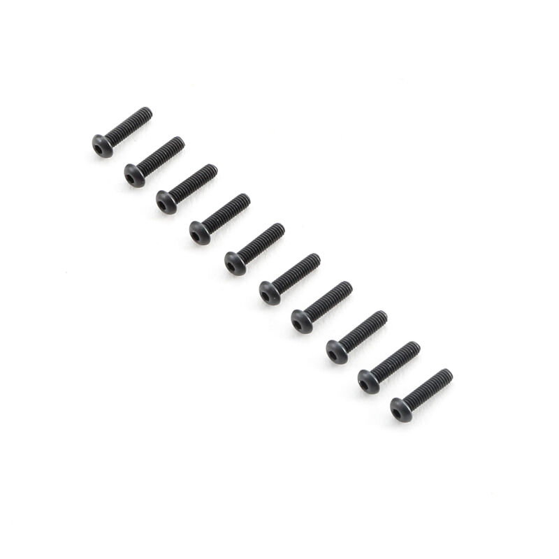 Losi Button Head Screws M2.5 x 10mm (10) (LOS-5299)