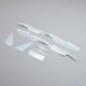 E-flite Decal Set: Micro Boeing 787 Dreamliner Twin 30mm EDF (EFL-4541)