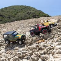 Axial 1/30 SCX30 Jeep CJ-7 Renegade 4X4 RTR Brushed Rock Crawler (Battery & Charger Included) Green (AXI-3273T2)