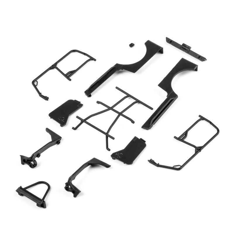 Axial Genright Fenders & Cage Doors Bumpers: SCX30 CJ-7 (AXI-4763)