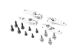 OMP - MKS X8 Servo-Arm-Set (OSHM7192)