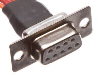 Kabelsatz SUB-D Buchse für 3 Servos - Ende offen - 70cm