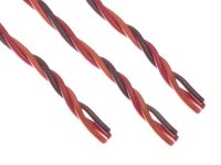 Kabelsatz SUB-D Buchse für 3 Servos - Ende offen - 70cm