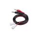 Graupner - Lead battery charging leads (3055)