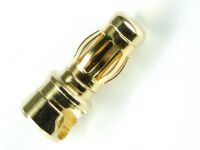 Goldkontakt Stecker 3,5mm lamelle