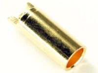 Goldkontakt Buchse 5,5mm geschlitzt