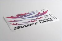 Hype - Dekorbogen Swift, pink (018-1112)