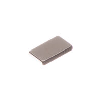 Neodym Quadermagnet Nickel 12 x 7 x 2mm