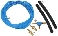 Emcotec - Powersmoke muffler connection set 2 cylinders