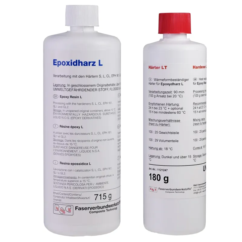 R&G - Epoxydharz L & Härter LT 90 Minuten - 895g
