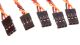 Voltmaster - cable harness SUB-D 12 poles male connector - open end - 80 cm