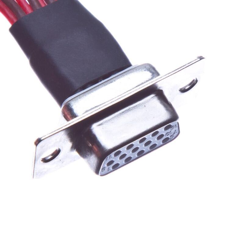 Kabelsatz SUB-D Buchse für 5 Servos - Ende offen - 70cm