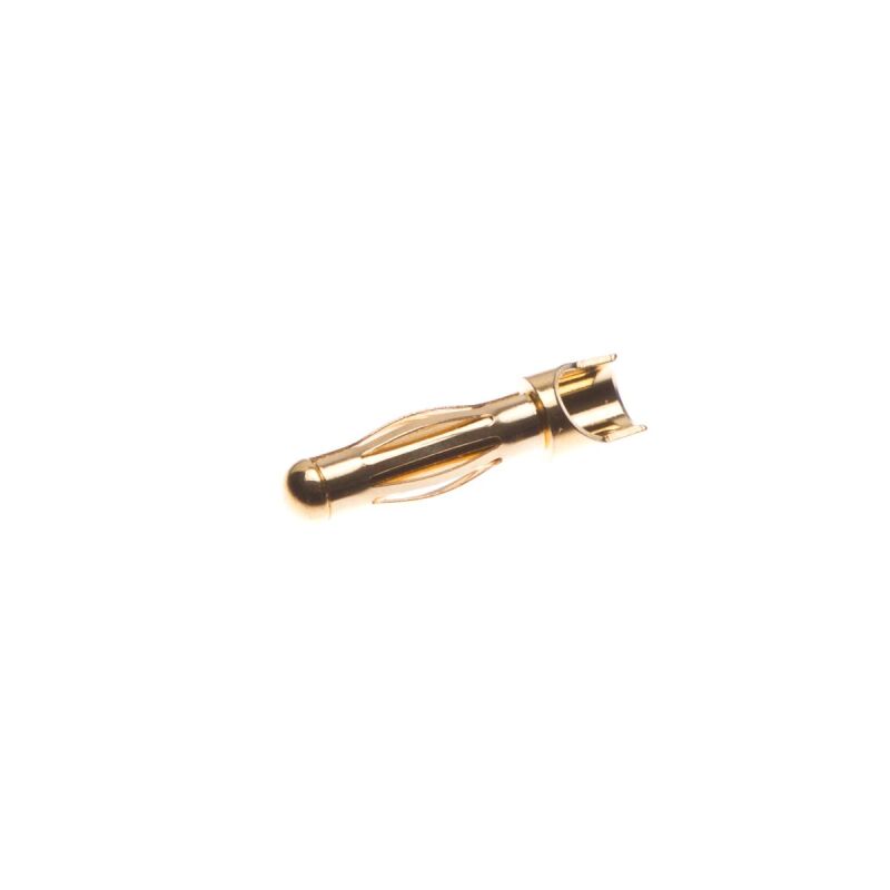 Goldkontakt Stecker 4,0mm ausgespart