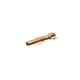 Goldkontakt Stecker 4,0mm ausgespart